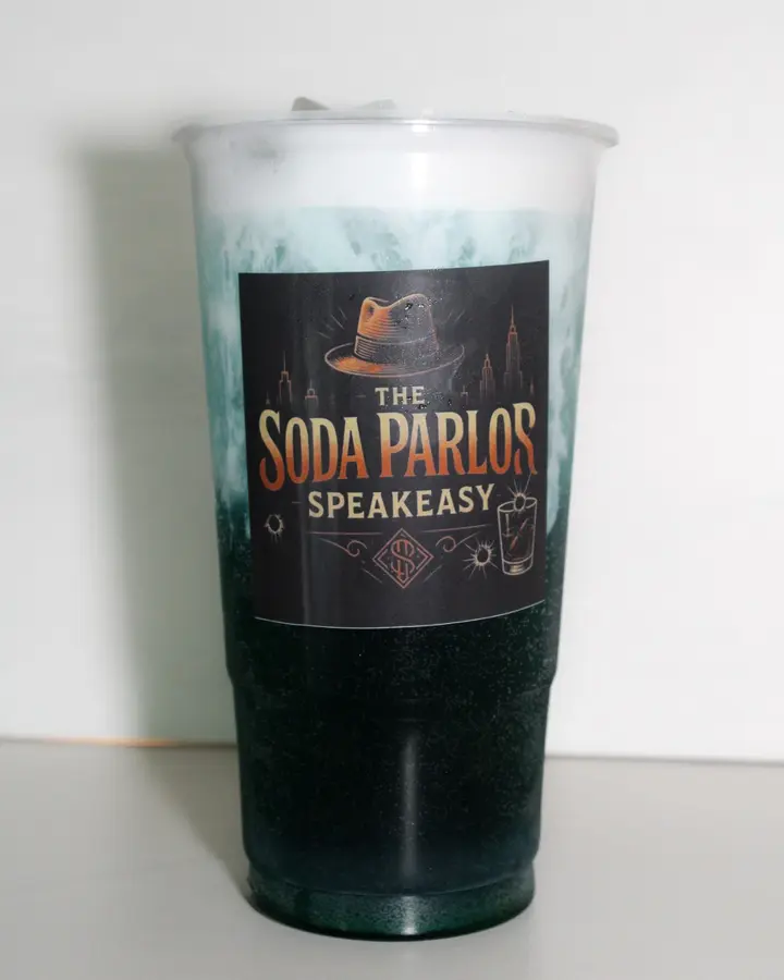 The Ice Pick dirty energy drink from The Soda Parlor Speakeasy