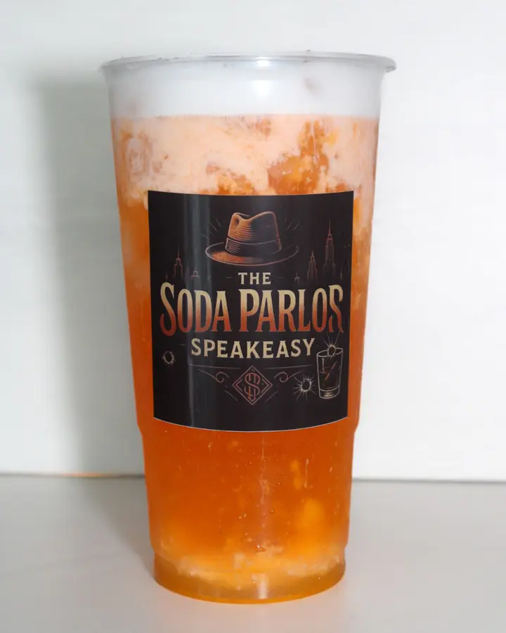 The Untouchable dirty soda from The Soda Parlor Speakeasy